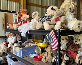 Vintage bears and dolls!