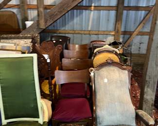 Variety of chairs !