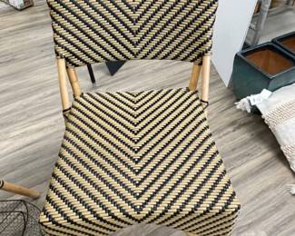 Indoor/outdoor, all weather, high quality round table and two armless chairs $500. NEW