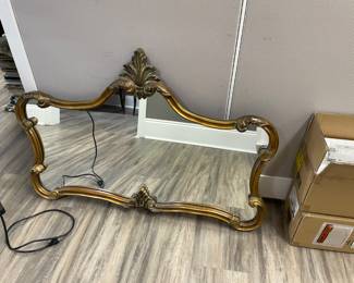 Gilt Mirror. $200