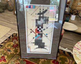 William Blazier - Original mixed media/abstract art $400