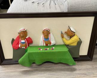 Duffy Tweed - Pasadena (Disney Artist).  3 demential art “3 Card Players” Professional Appraised value:  $25,000.   Client will accept $2,000.00  