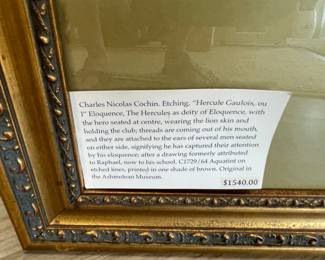  Fine framed print $250