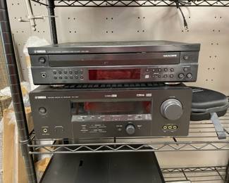 RX V457 $80.00 (lower).    CDC-685 CD changer $80.00