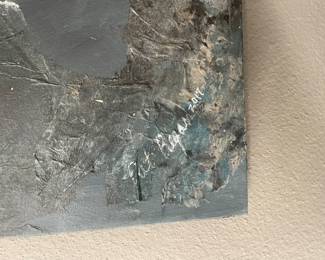 Pat Reagan original art. “Tranquility” $1500.00