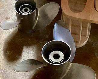 Stainless steel boat propellers