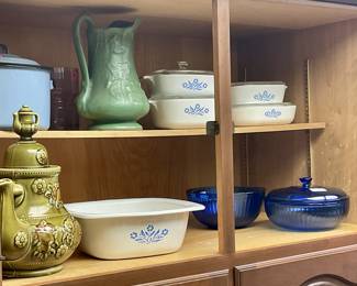 Pyrex and Corning bake ware
