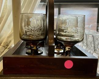 Pfaltzgraff village glassware