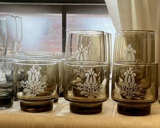Village glassware