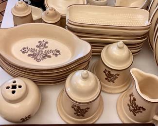 Village dinnerware by Pfaltzgraff