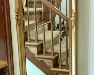 Entry way mirror and console table