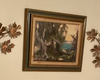 framed swamp,scene