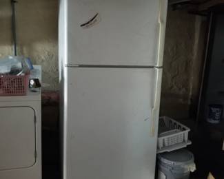 Basement fridge