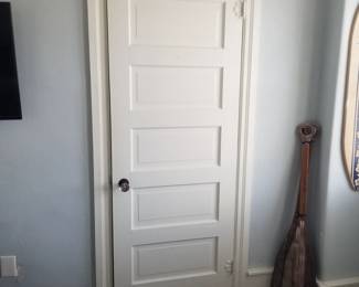 Original interior doors - some with glass knobs
