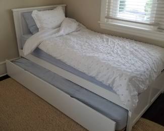 Twin bed with trundle - two available