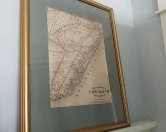 Cape May County map