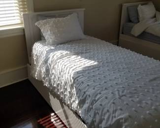 Twin bed with trundle - two available