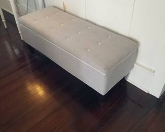Upholstered bench