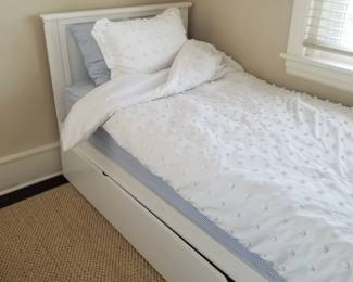 Twin bed with trundle - two available