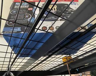 Overhead storage rack