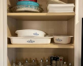 Corningware, Pie Plates, etc.