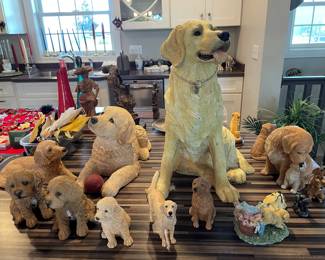 Sandicast Dog Figurines