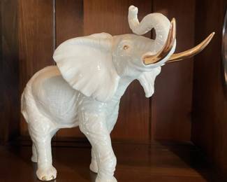 Lenox Elephant with Gold Tusks