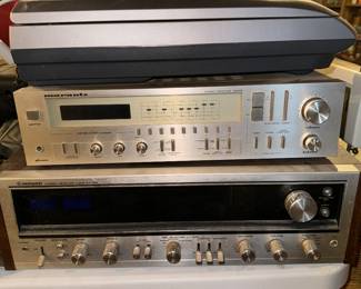 MARANTZ STEREO AND PIONEER STEREO 