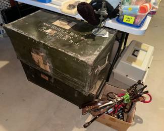 MILITARY FOOTLOCKERS 