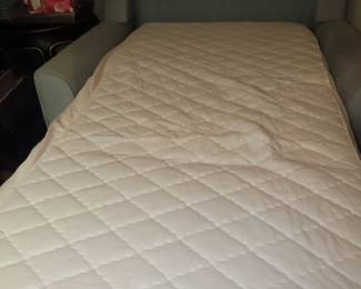 Brand new high end twin bed sleeper loveseat.