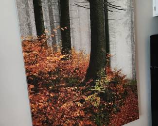 Very large canvas artwork