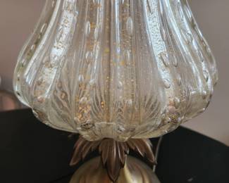 Outstanding vintage Murano glass lamps