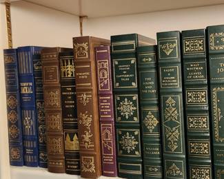 Leatherbound book collection