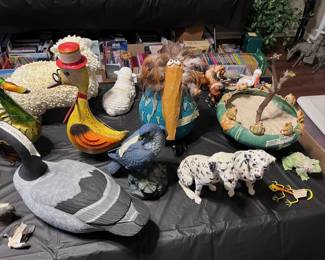 Various Animal Decor Items