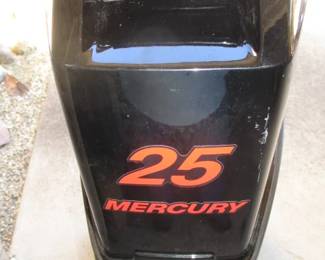 25 Hp. Mercury Outboard Motor (NEW)