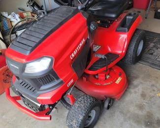 Craftsman riding lawn mower. 