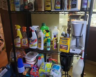 Lots Of Cleaning Supplies