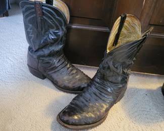 James Leddy Mens Size 12 Cowboy Boots
