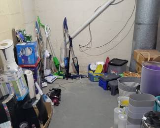 From Waste Basket ,Vacuum Cleaners ,Humidifiers ,Swiffers ,And Much More Lots Are Brand New