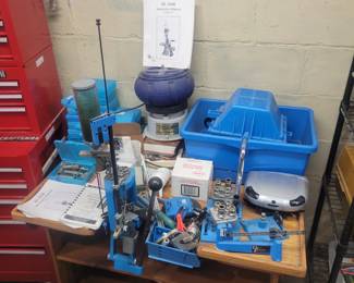 Reloading Press With Accessories