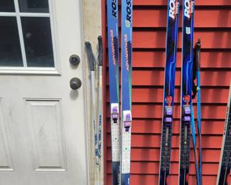 Rossignol Skis With Poles Like New