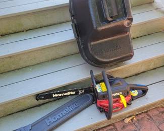 Homelite Gas Chainsaw Like New