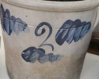 Rare Vintage Stoneware Crock