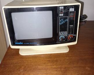 Vintage small Television 