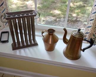 Candle makers form 
Copper pieces 