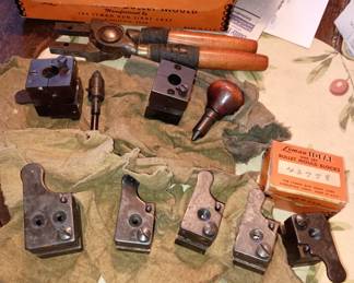 The molds are in good condition 
Also available are two 32 cal revolvers
One by R&H and US Revolvers 
