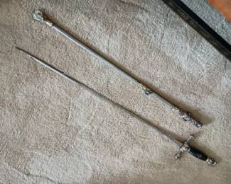 Knights of Columbus 
Parade sword