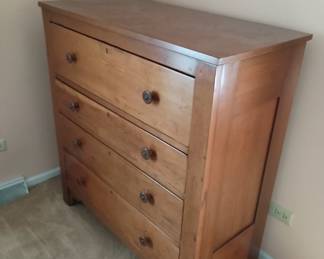 Four drawer  chest 
Clear pine, hand crafted
Beautiful condition 