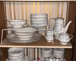 72 piece Noritake “ Serene Garden” 