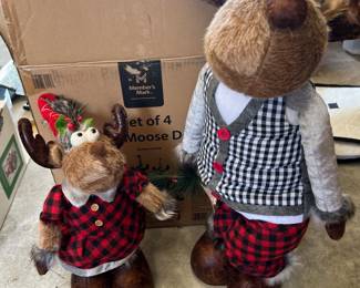 Christmas Moose
